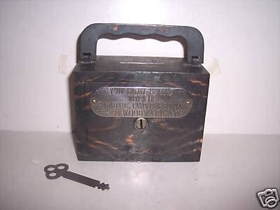 wfg.by c.o burns c.o n.y 4825 metal box|burns co. n. y. piggy bank saving coin bank .